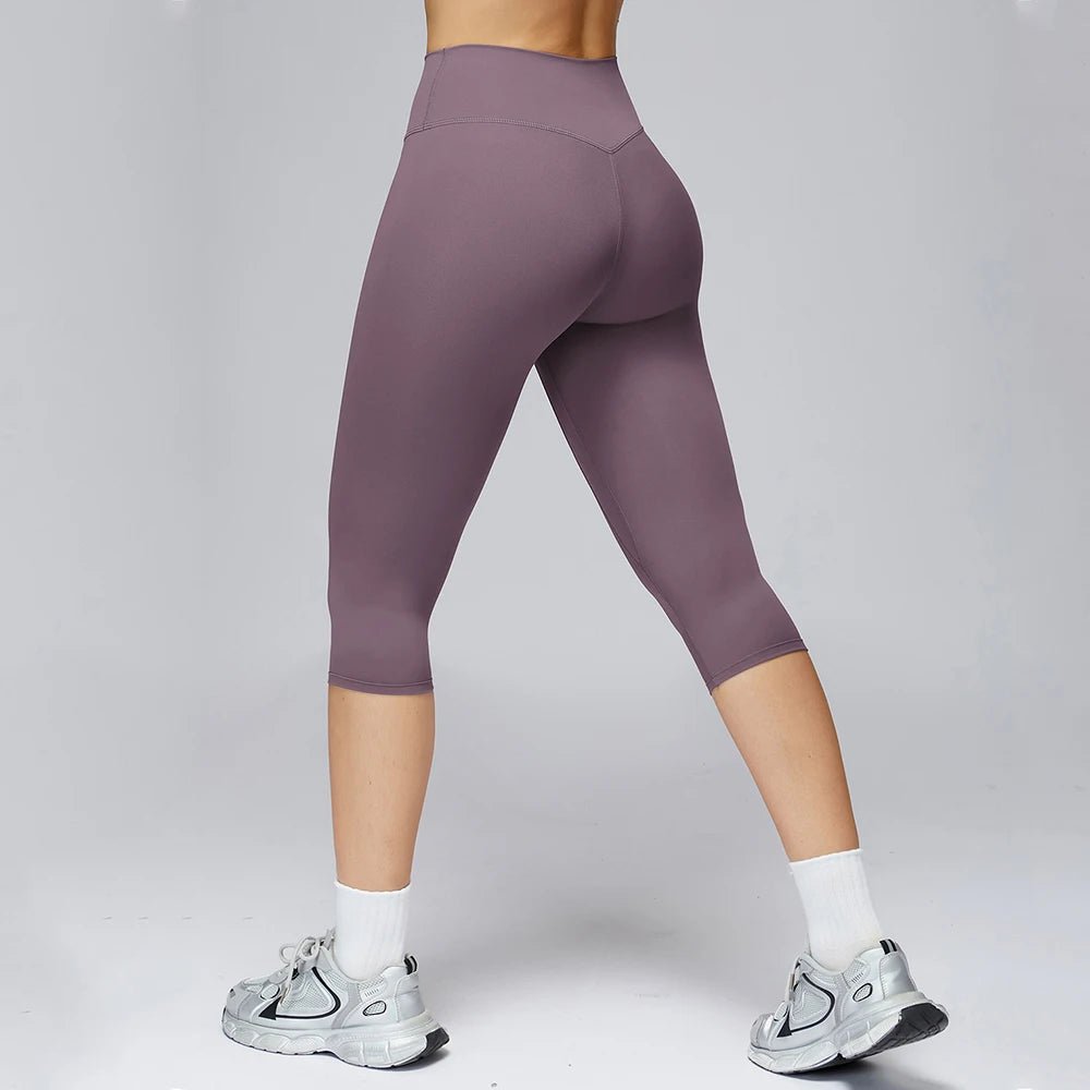 High Waisted Capri Leggings