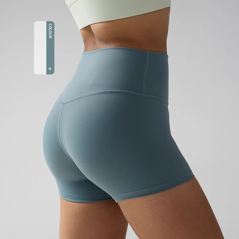 High Waisted Yoga Shorts