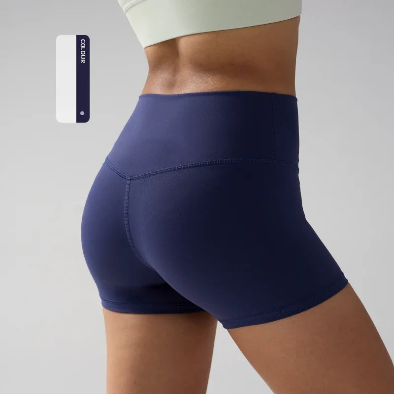 High Waisted Yoga Shorts