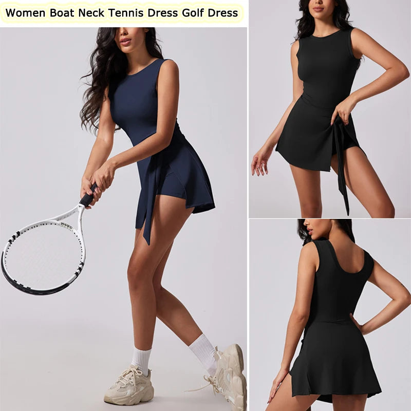 Tennis Dress with Shorts