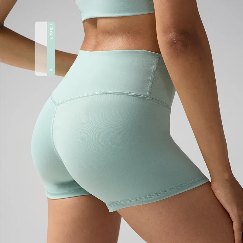 High Waisted Yoga Shorts