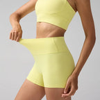 High Waisted Yoga Shorts