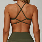 Cross Strap Sports Bra