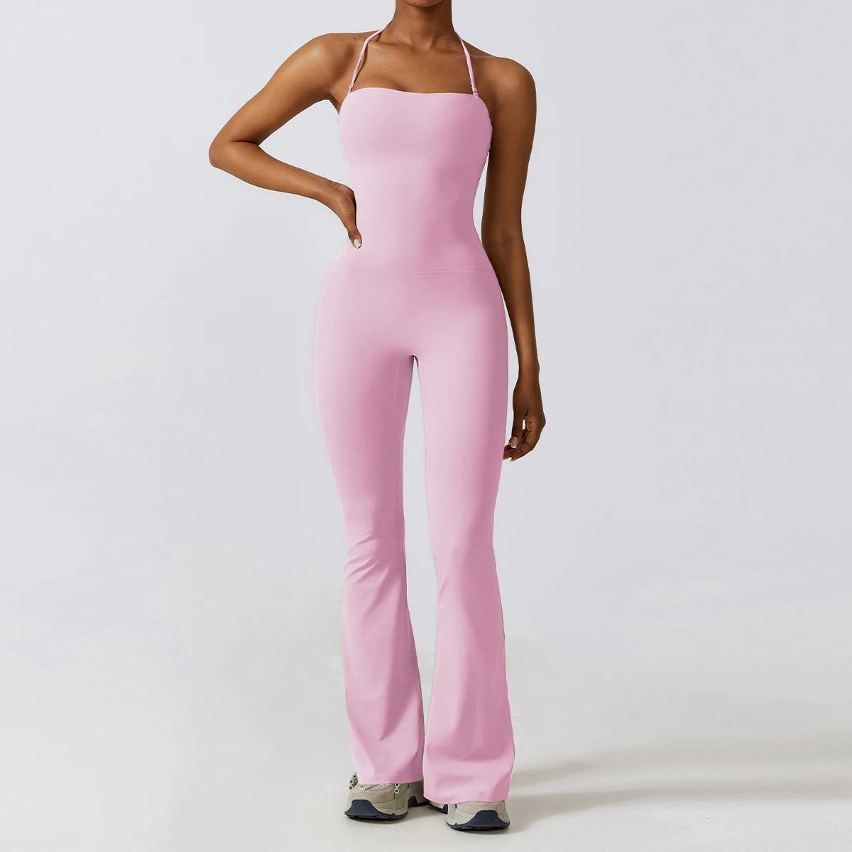 Sleeveless Yoga Jumpsuit