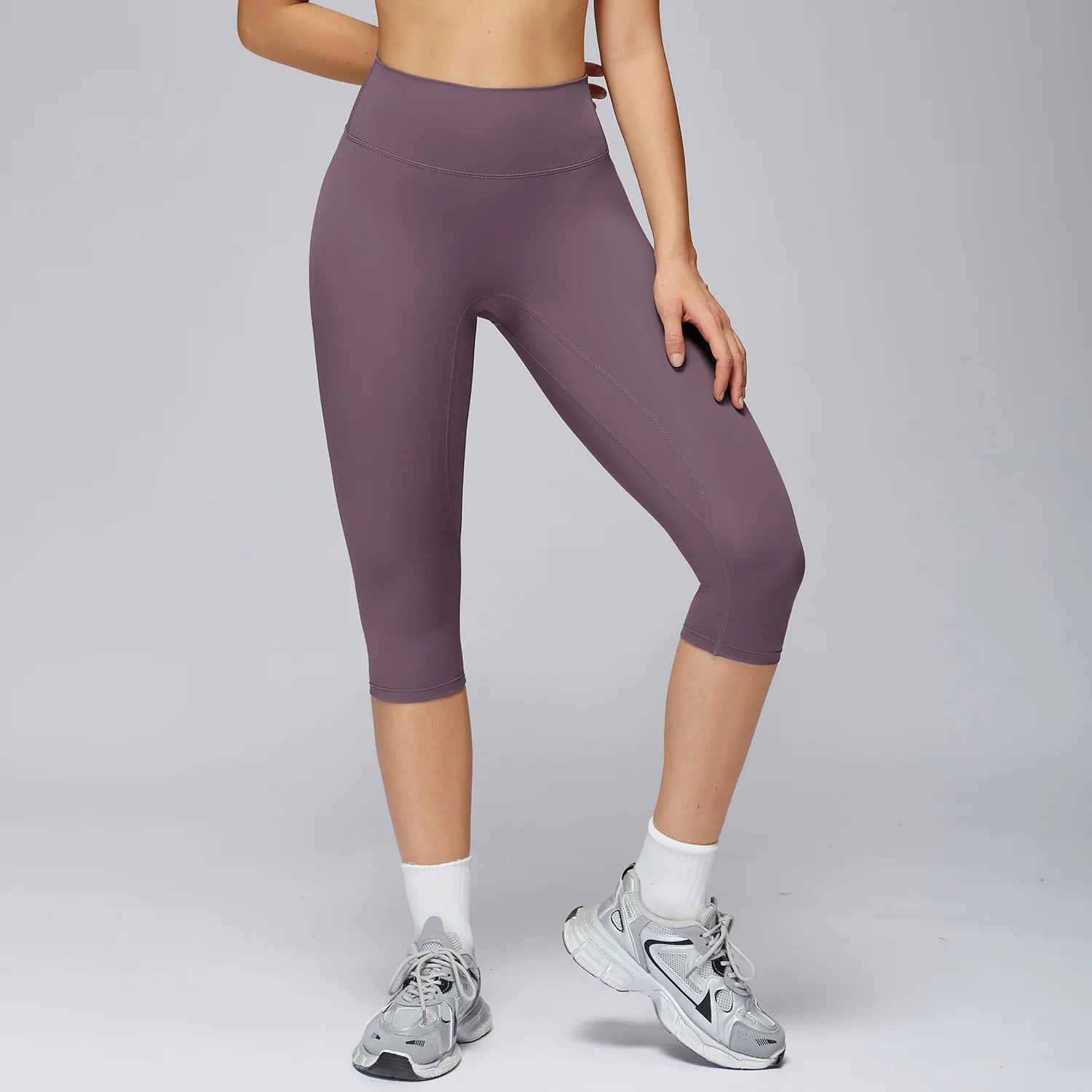 High Waisted Capri Leggings