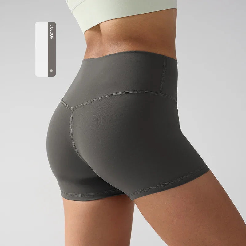 High Waisted Yoga Shorts