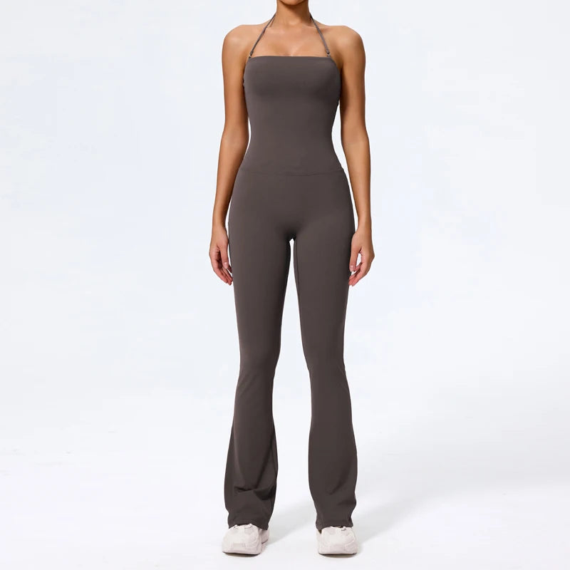Sleeveless Yoga Jumpsuit