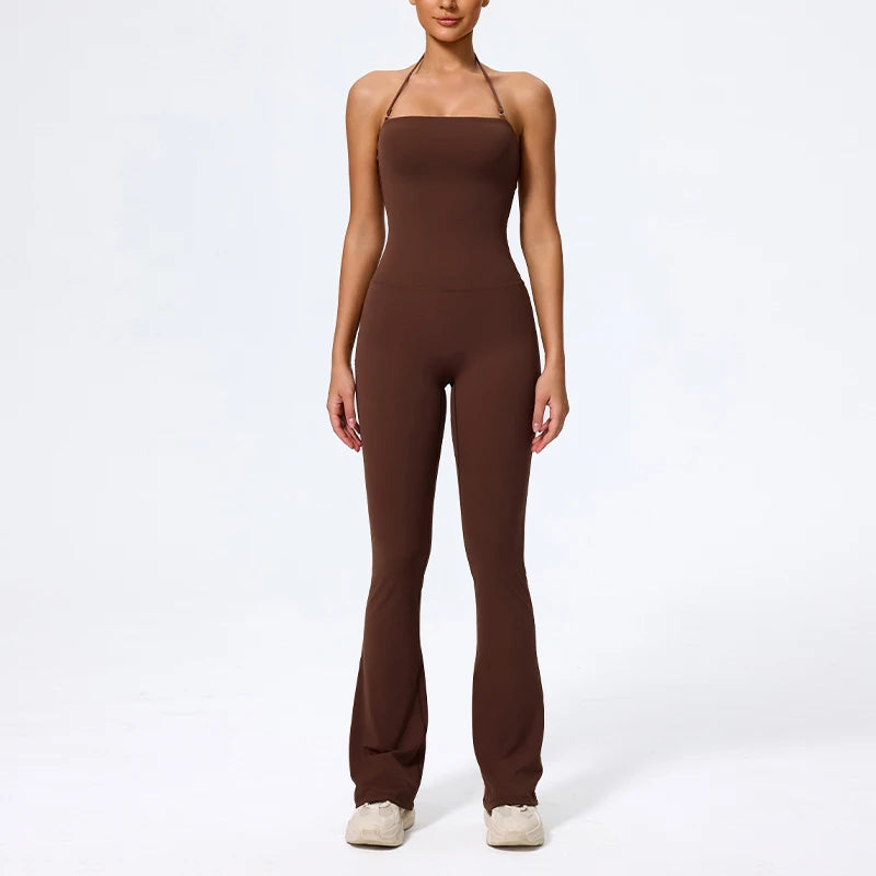 Sleeveless Yoga Jumpsuit