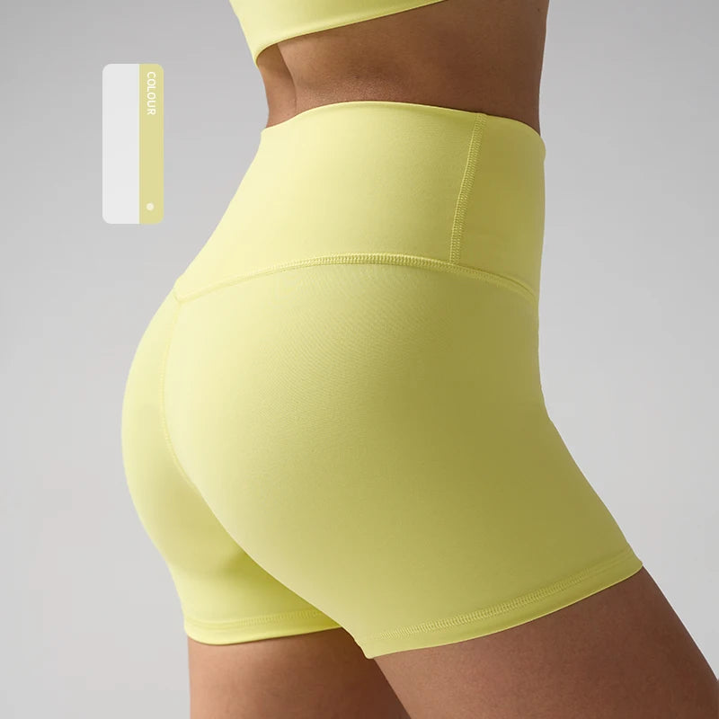 High Waisted Yoga Shorts