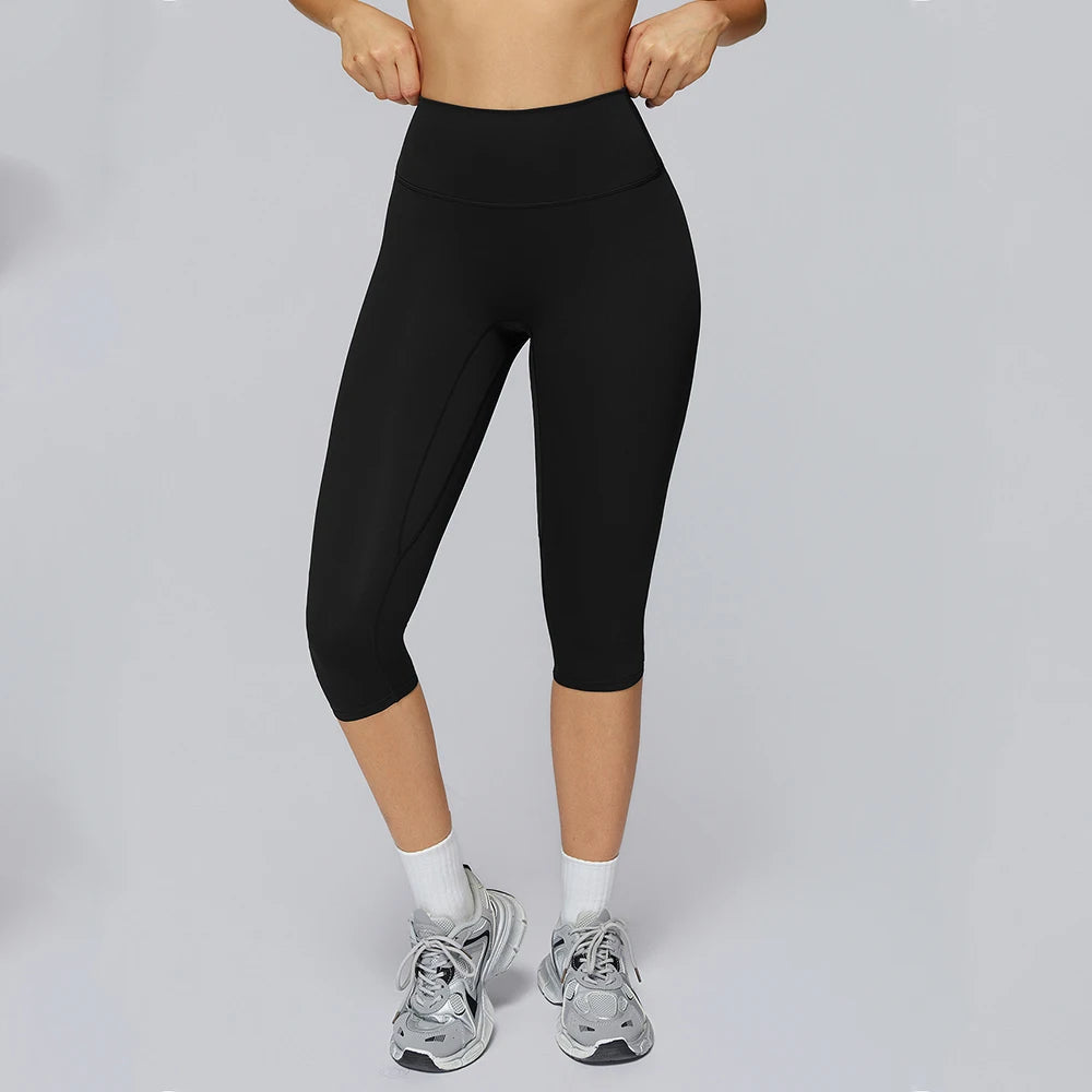 High Waisted Capri Leggings