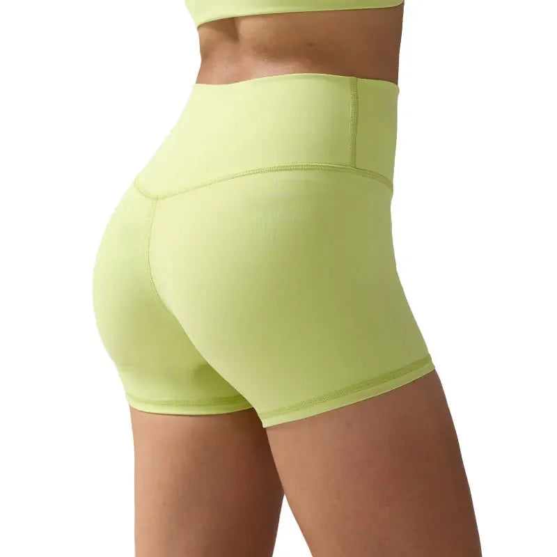 High Waisted Yoga Shorts