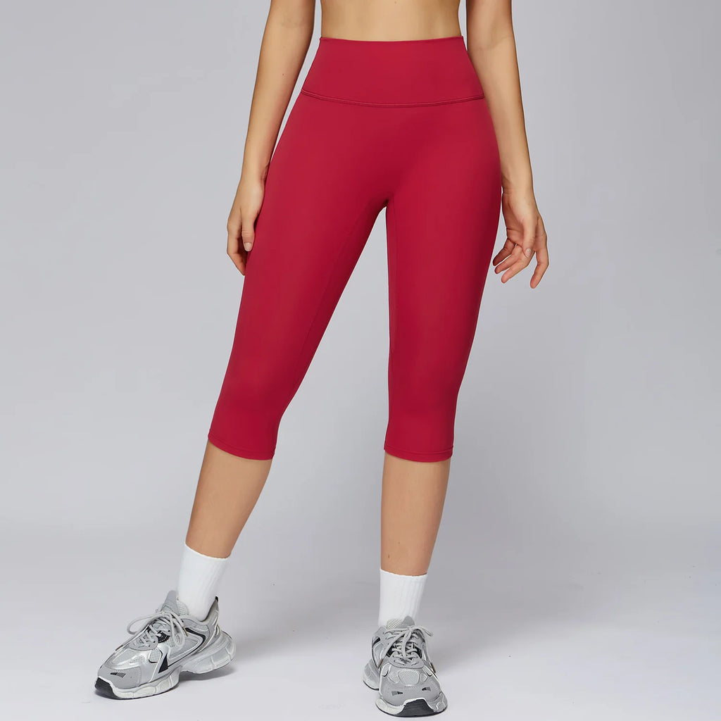 High Waisted Capri Leggings