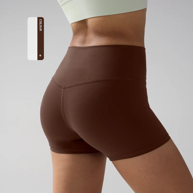 High Waisted Yoga Shorts