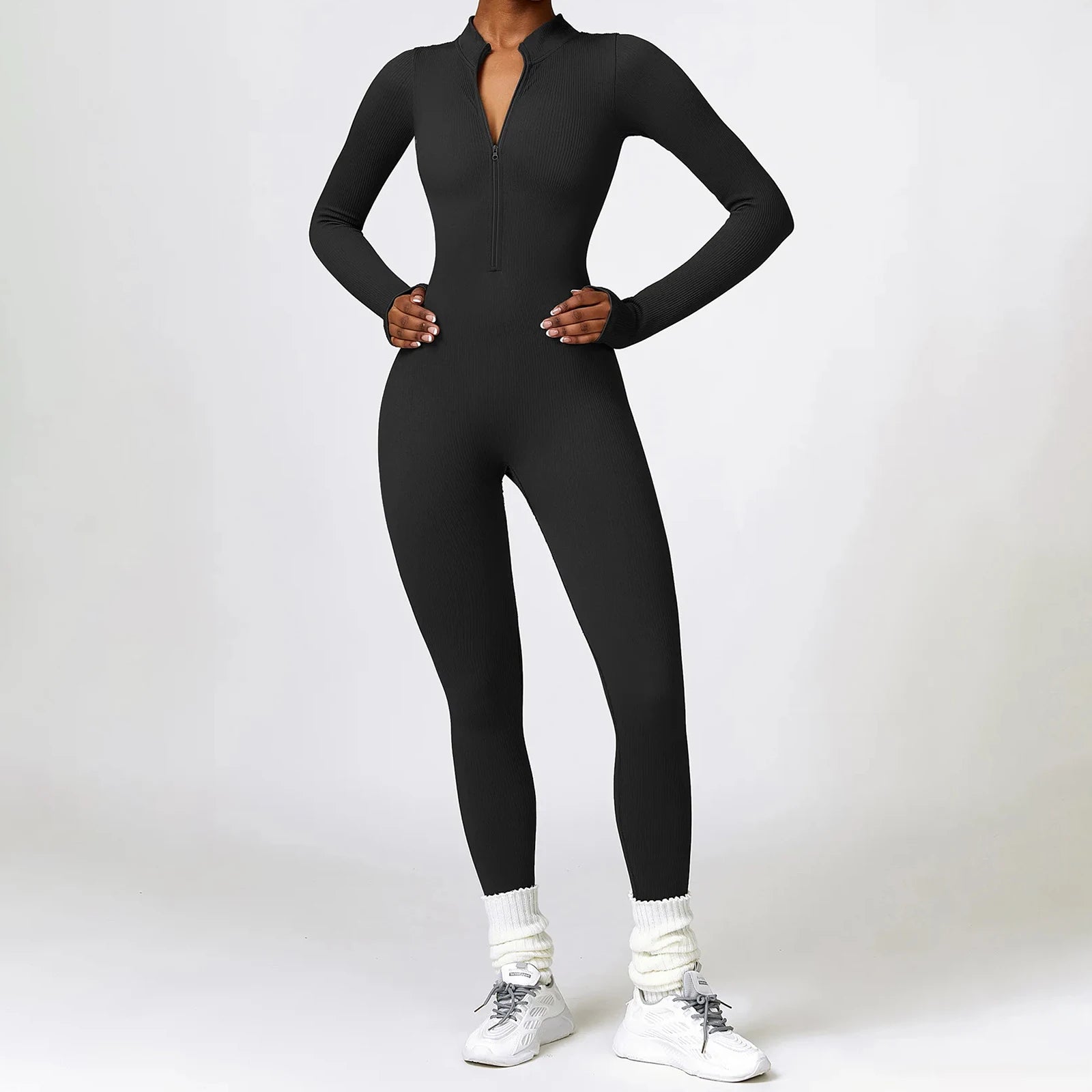 Long Sleeve Jumpsuit