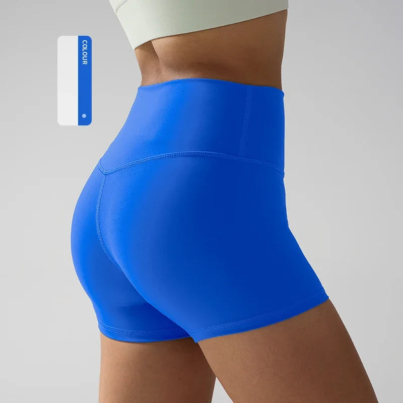 High Waisted Yoga Shorts