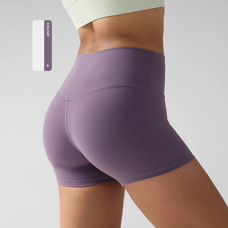High Waisted Yoga Shorts