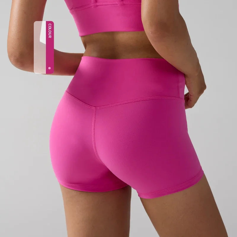 High Waisted Yoga Shorts