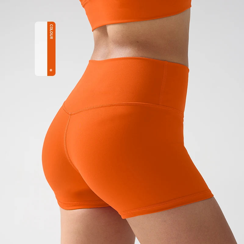 High Waisted Yoga Shorts