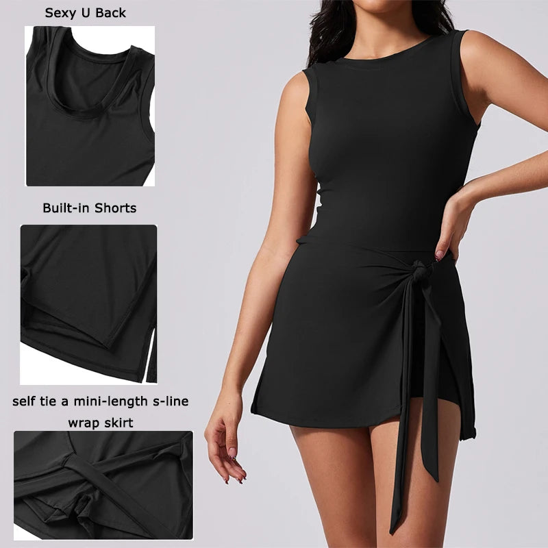 Tennis Dress with Shorts