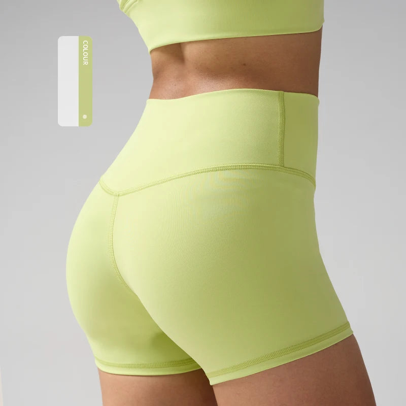 High Waisted Yoga Shorts