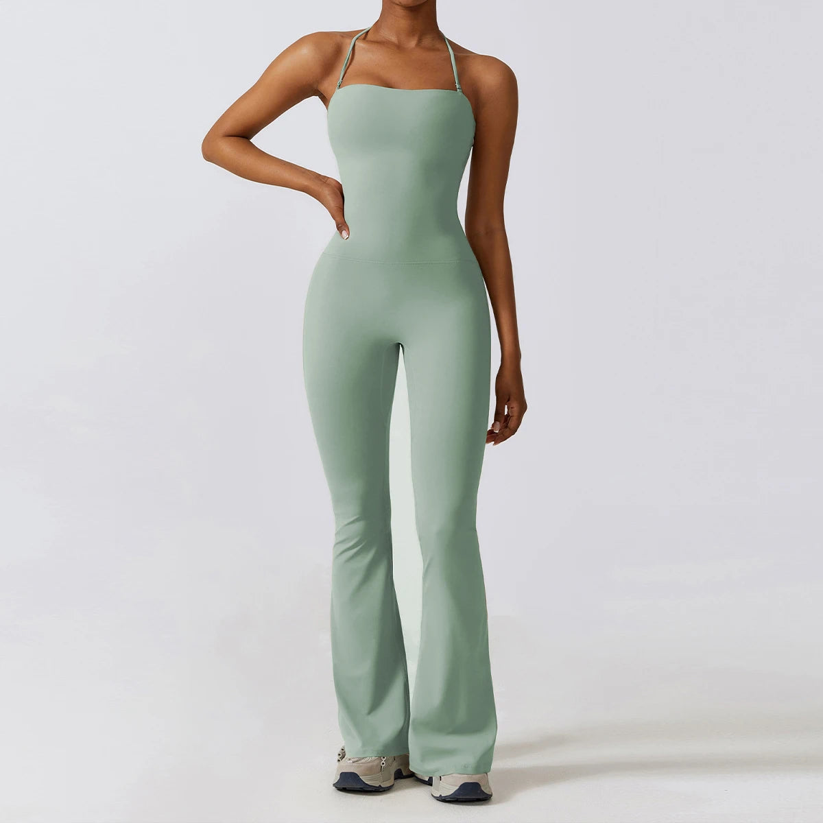 Sleeveless Yoga Jumpsuit