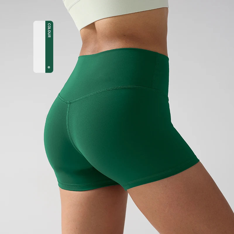 High Waisted Yoga Shorts