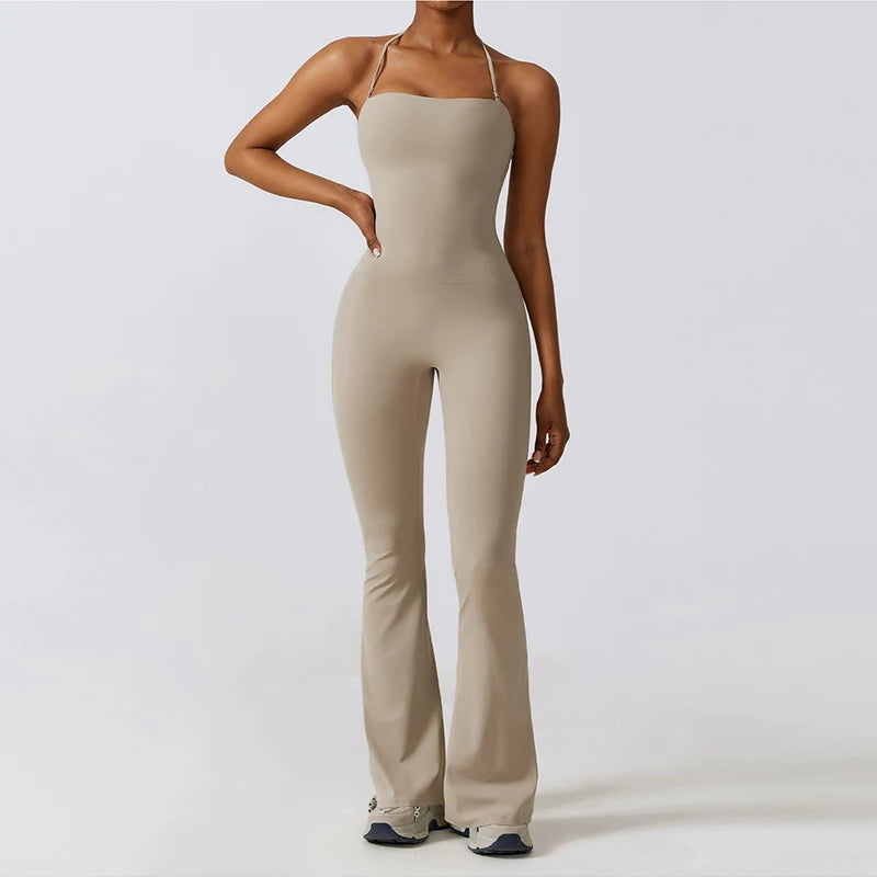Sleeveless Yoga Jumpsuit