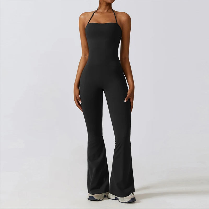 Sleeveless Yoga Jumpsuit