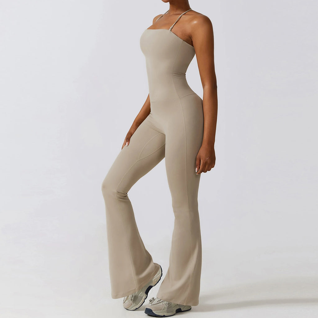 Sleeveless Yoga Jumpsuit
