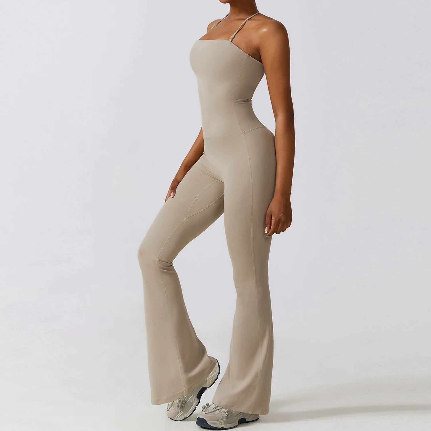 Sleeveless Yoga Jumpsuit