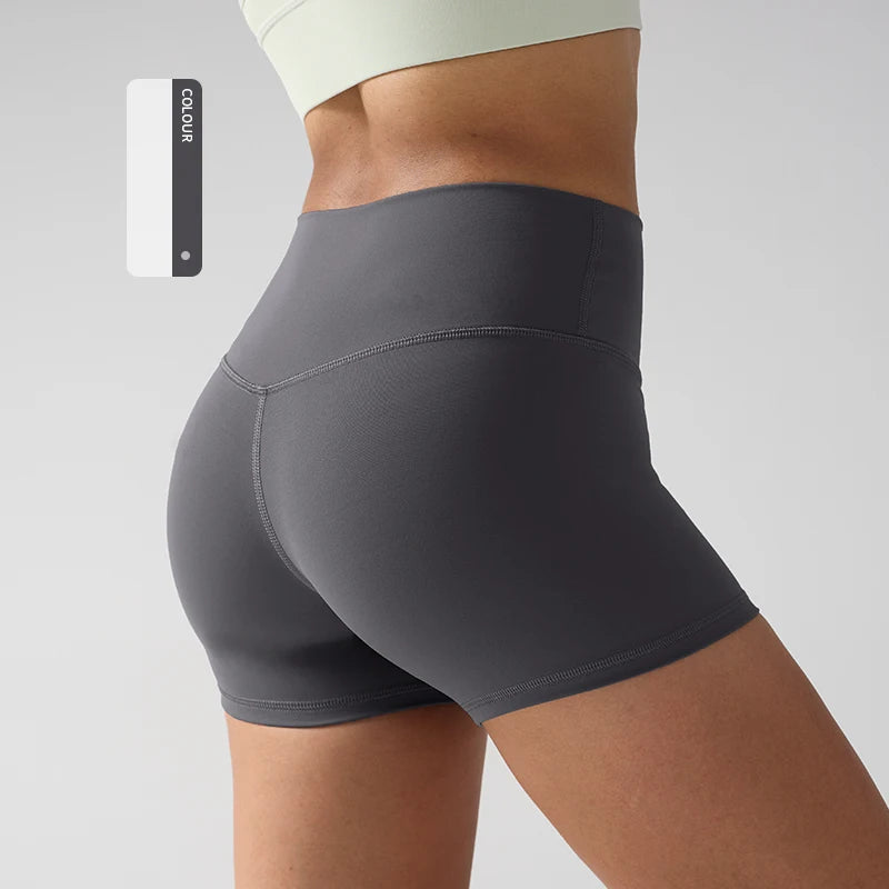 High Waisted Yoga Shorts