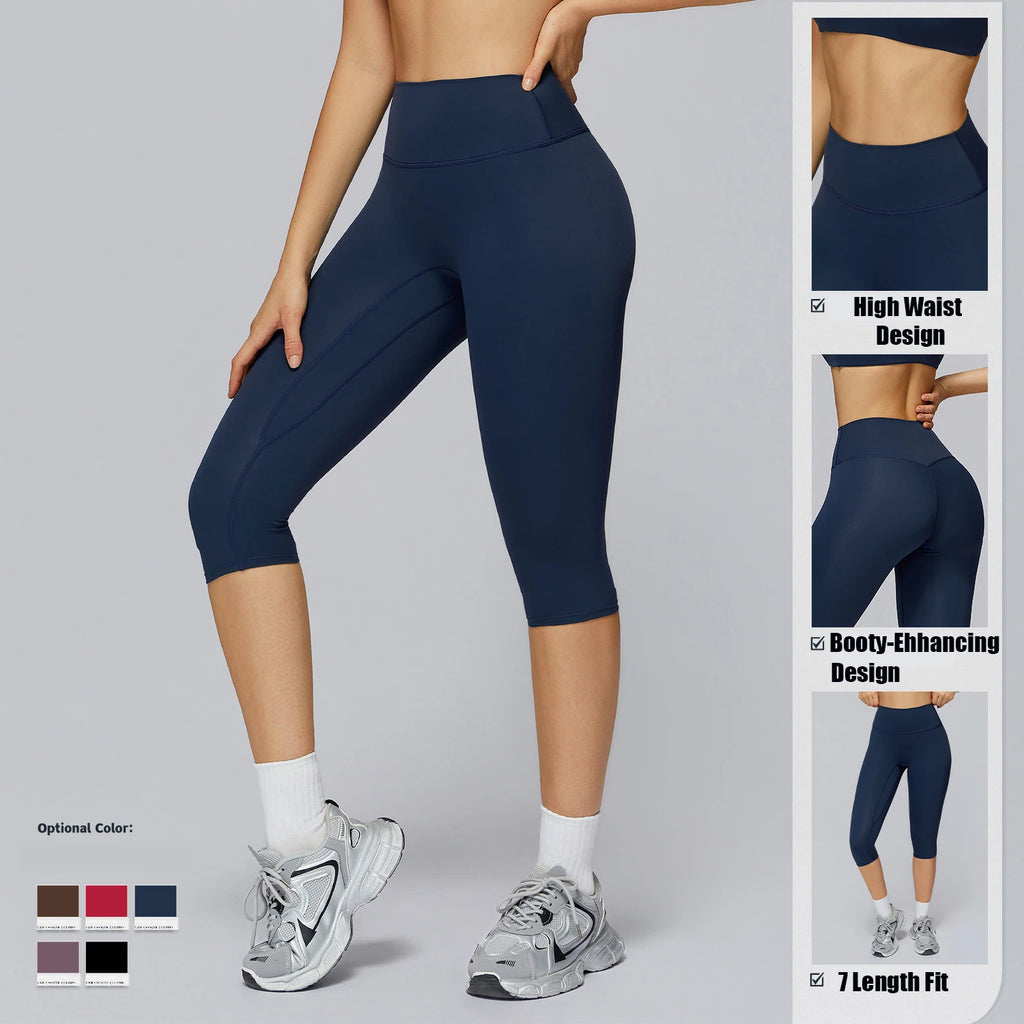 High Waisted Capri Leggings