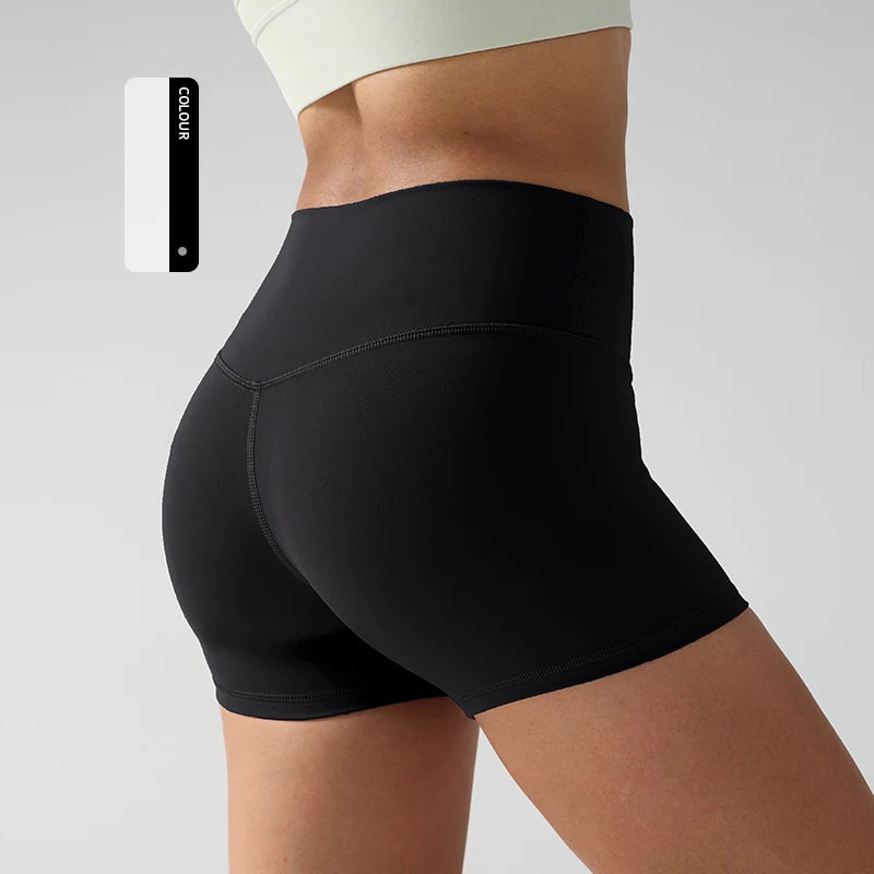 High Waisted Yoga Shorts