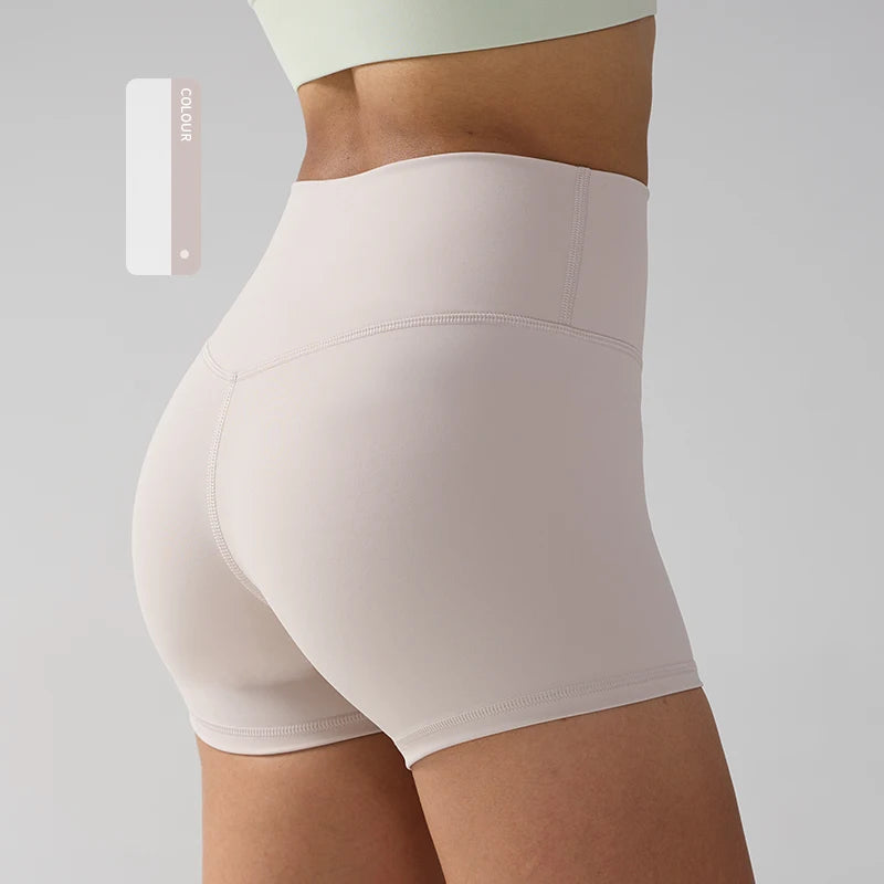 High Waisted Yoga Shorts