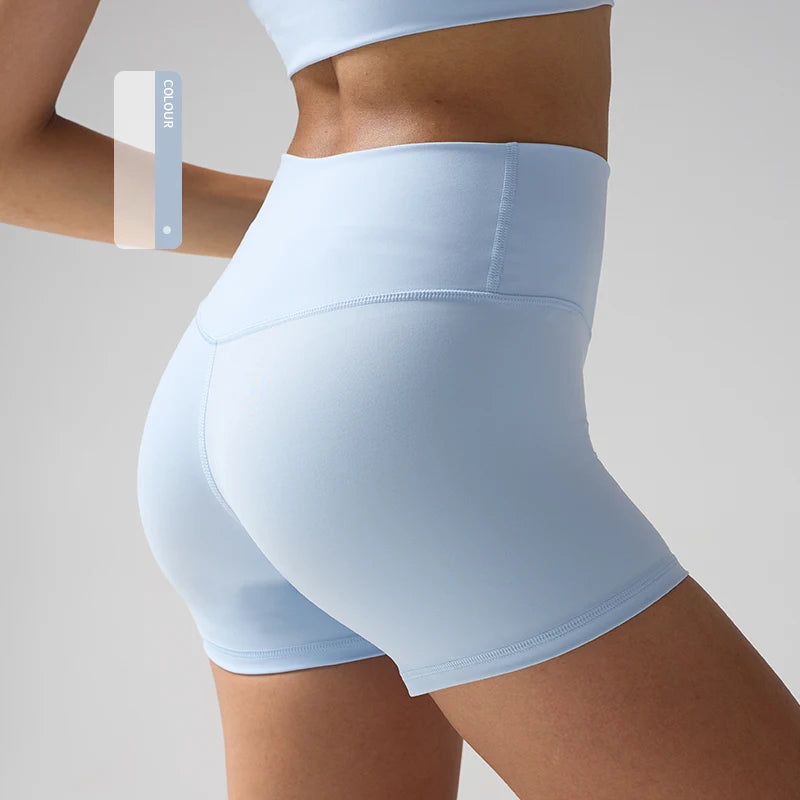 High Waisted Yoga Shorts