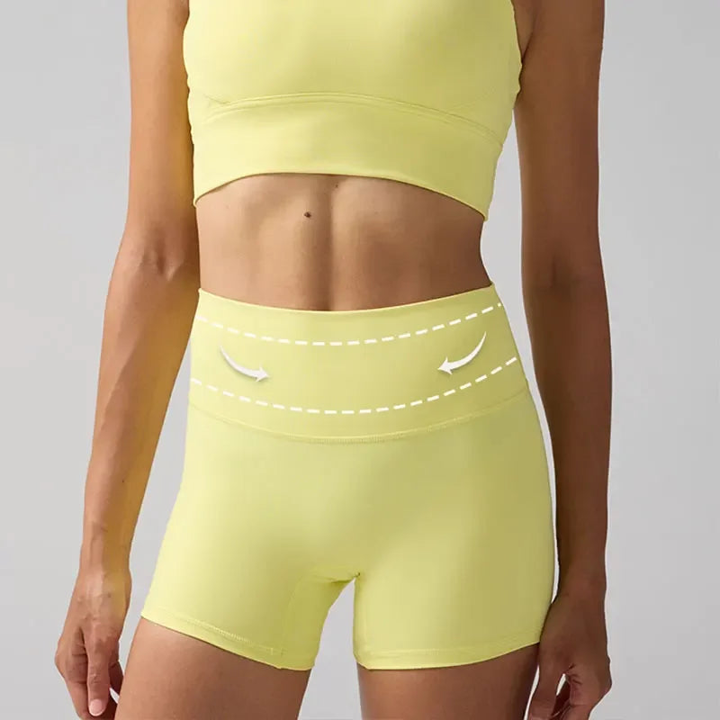 High Waisted Yoga Shorts