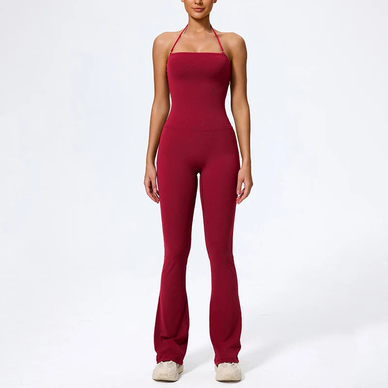 Sleeveless Yoga Jumpsuit