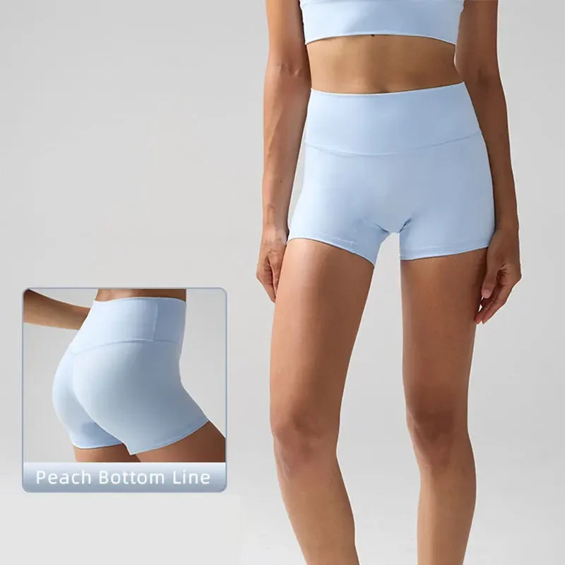 High Waisted Yoga Shorts